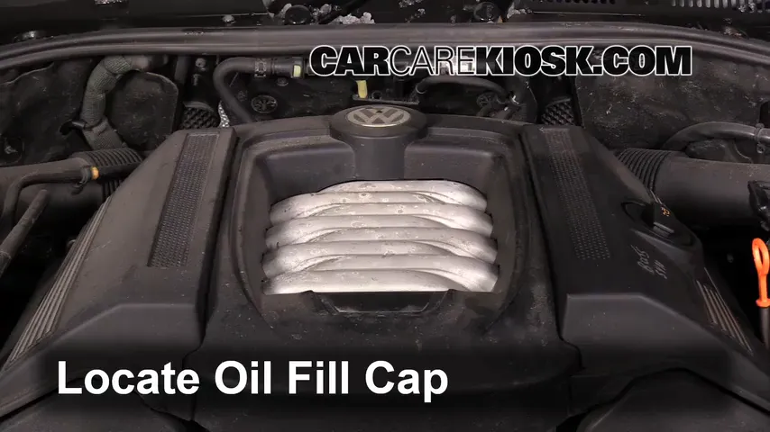 2006 Volkswagen Touareg 4.2L V8 Oil